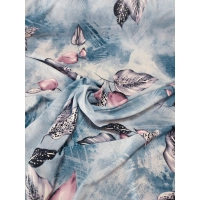 Elastyczny Jersey - wiosenne listeczki smagane wiatrem